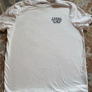 Tommy Hilfiger Cream Short Sleeve Tee
